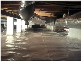 crawl space encapsulation to prevent mold growth in south dakota