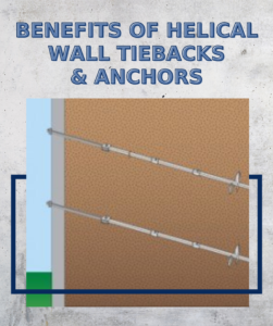 3 Advantages of Helical Tiebacks vs Conventional Grouted Tendon Methods