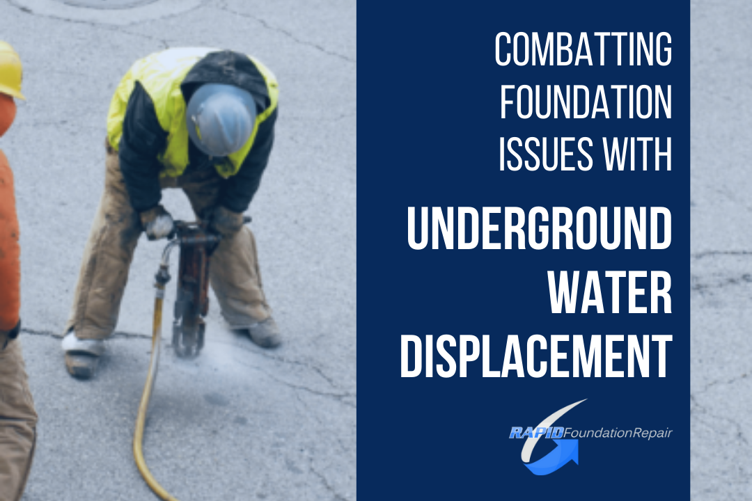 underground water displacement