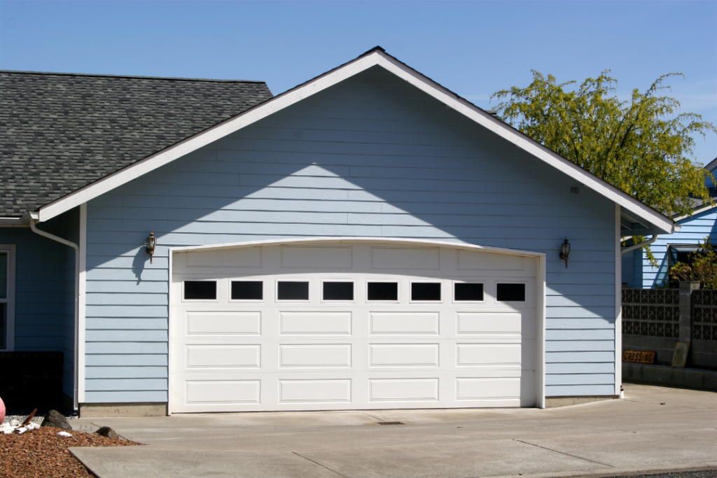 exterior of garage